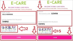 Zong Tax Certificate from e-care - KLA Pakistan